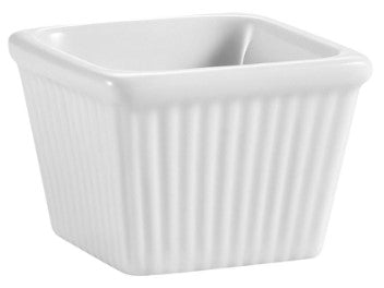 LOZA CUADRADA VASO SALSA RAMEKIN