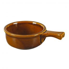 LOZA BOWL C/MANGO 15 OZ MARRON