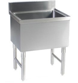 ICE BIN SS 24X18X32 O 23X21X33