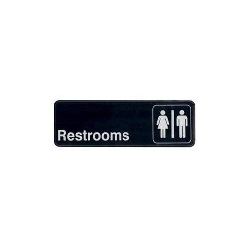 ROTULO 3X9 RESTROOMS