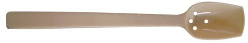 CUCHARA PLASTICA BEIGE 10" 3/4 OZ PERFORADA