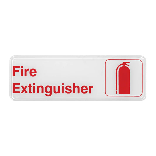 ROTULO 3X9 FIRE EXTINGUISHER