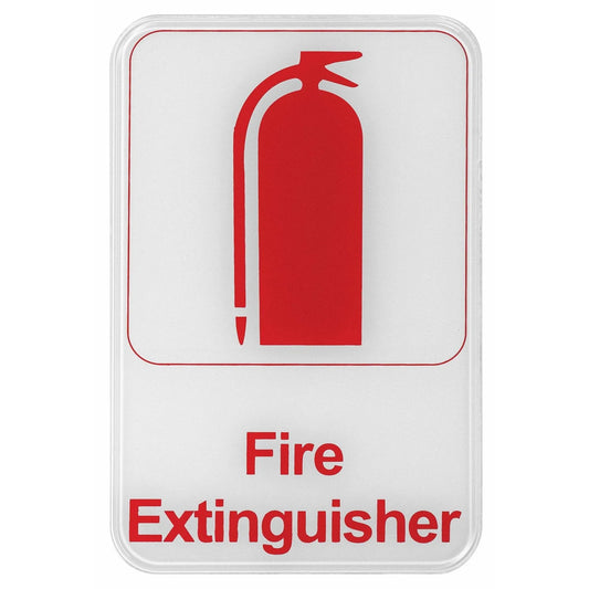 ROTULO 6X9 FIRE EXTINGUISHER