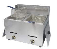 FRYER GAS COUNTER 2T 2C